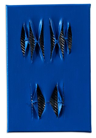 CALOGERO SALEMI (1966) - Squarci d'argento, 2021