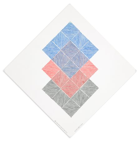 MASSIMO DE LUCA (1960) - Struttura cromatica, 2021