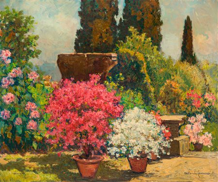ALBERTO CECCONI (1897-1973) - Angolo fiorito
