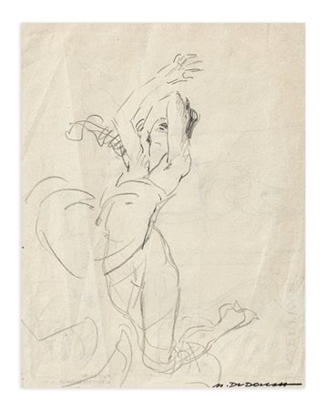 MARCELLO DUDOVICH (1878-1972) - Studio per il manifesto delle Feste di Bologna, 1902