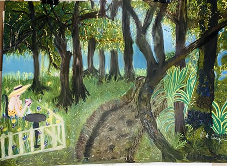 ANNA CARIGNANI, RIFLESSIONI NEL BOSCO