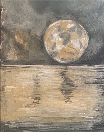 ANNA CARIGNANI,TRAMONTO LUNARE