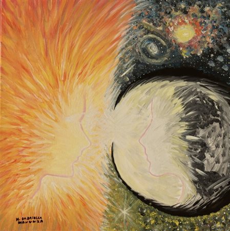 MARIA GABRIELLA MANUNZA,L’AMORE FIAMME GEMELLE LUI SOLE LEI LUNA