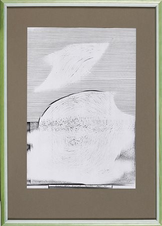 MUNARI BRUNO (1907 - 1998) Senza titolo. 1962. Xerografia. Cm 25,00 x 37,00....