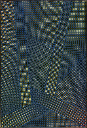 NIGRO MARIO (1917 - 1992) Dallo spazio totale. 1955. Tempera verniciata su...