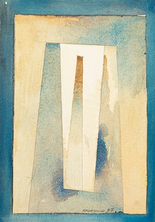 FELICE CANONICO (1922-1997) - Senza Titolo, 1987