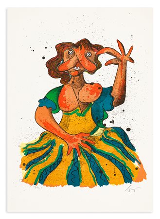 ENRICO BAJ (1924-2003) - Senza Titolo