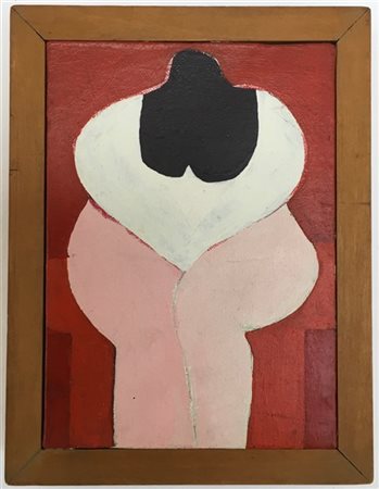 Roger Selden "Senza titolo" 1974
olio su tela
cm 18x13,5. In cornice (lievi dife
