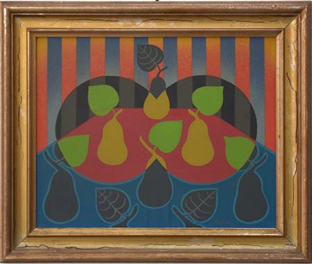 Julian Pacheco "Natura morta con positivo negativo" 1978
acrilico su tela
cm 42x