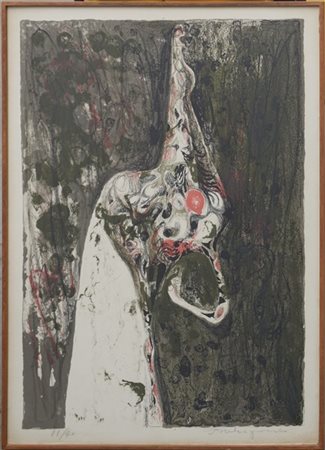 Tadashi Nakayama "Senza titolo" 1962
litografia a colori
cm 70x50
numerata 11/40