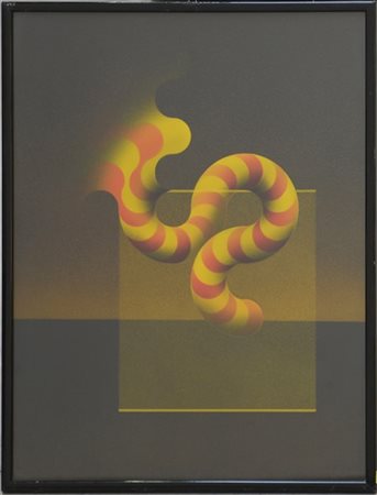 Julio Le Parc "Modulaciones n. 1" 1985
serigrafia a colori
cm 64x49
numerata 11/