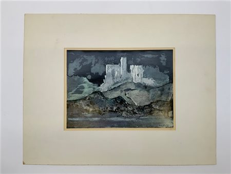 Lily Masson "Senza titolo" 1969
tecnica mista su cartoncino
(disegno cm 24x32,5