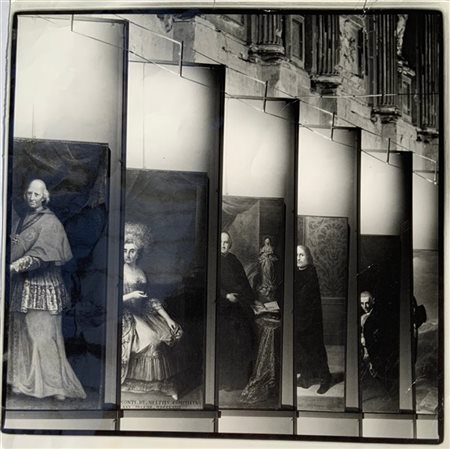 Antonia Mulas "Mostra Cà Granda, Palazzo Reale di Milano" 1981
fotografia vintag