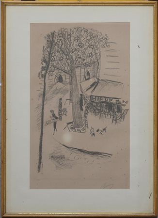 Pierre Bonnard "La Rue Molitor" 1925
litografia
foglio (cm 48x33)
numerata 13/50