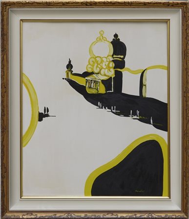 Remo Brindisi "Senza titolo" 1971
olio su tela
cm 60x50
firmato in basso a destr