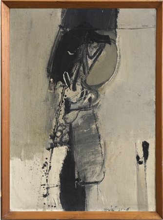 Rodolfo Aricò "Cicala (Ext-)" 
olio su tela
cm 50x35
firmato e datato in basso a