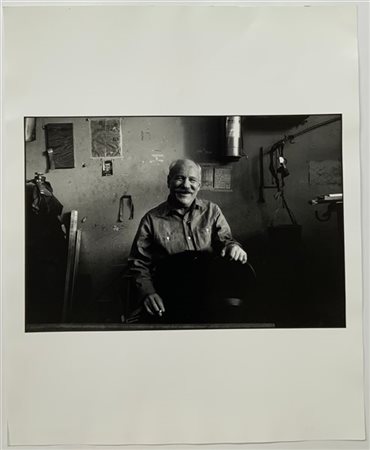 Ugo Mulas "Barnett Newman, New York" 1965 -1994
fotografia alla gelatina sali d'