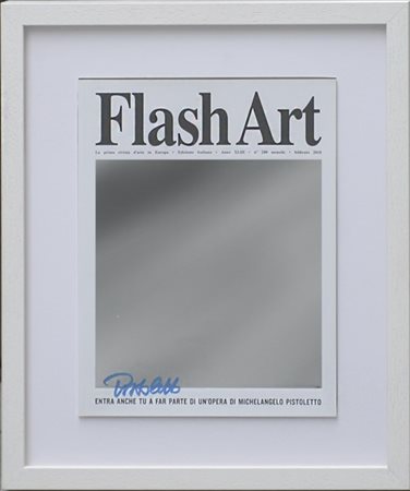 Michelangelo Pistoletto numero speciale di Flash Art (febbraio 2010) con coperti