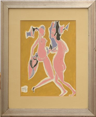 Maurice Henry "Senza titolo" 1972
tecnica mista su cartoncino
cm 34,5x25
firmato