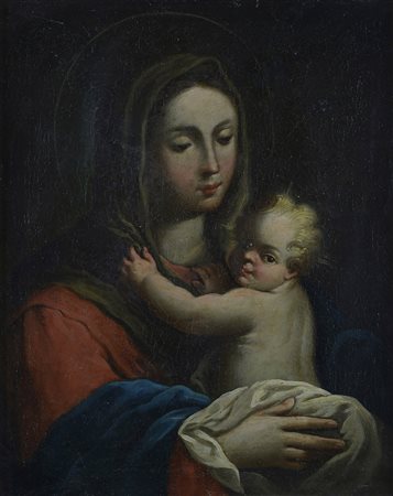 Anonimo, XVIII sec. Madonna con il Bambino