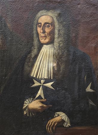 Attr. a Giuseppe Bonito Ritratto di Cavaliere di Malta