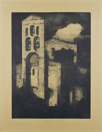 Ubaldo Magnavacca (1885-1957) Abside della Chiesa di San Pietro (Modena)