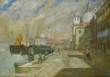Mario Bettinelli (1880-1953) Venezia