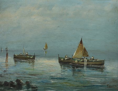 Attr. a Paolo Sala Marina con pescatori