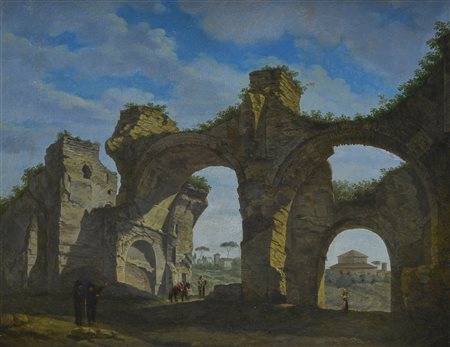 Anonimo, XIX sec. Rovine romane