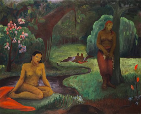 Da Paul Gauguin Figure nel paesaggio