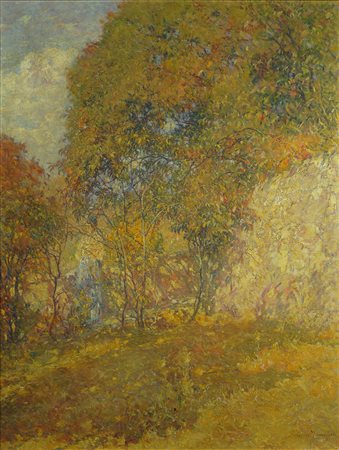 Ludovico Tommasi (1866-1941) Giardinetto fiesolano 1912