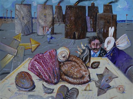 Antonio Possenti (1933-2016) Gita al mare di Dino Campana