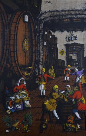 Antonio Piccinni (1846-1920) La cantina grande 1971