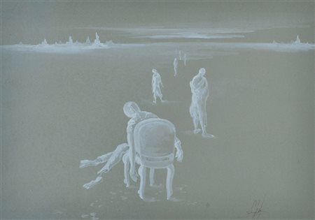 Medhat Shafik (1956) Manichino seduto