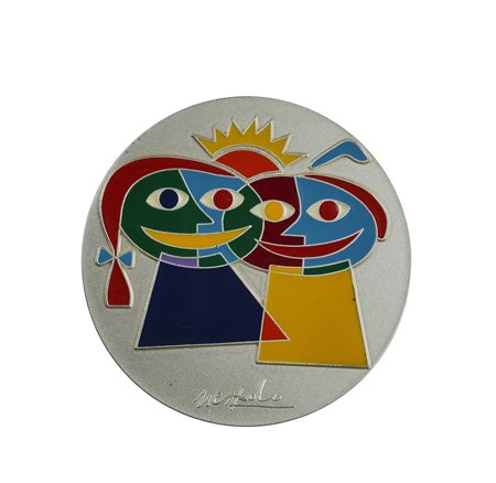 Ugo Nespolo (1941) Colori del futuro 1999