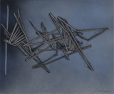 Emilio Scanavino (1922-1986) Tramatura 1982