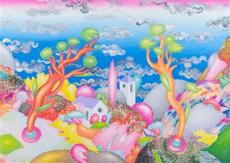 Luca Alinari (Firenze 1943-Firenze 2019), Paesaggio