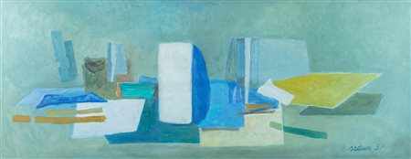 Piero Sadun (Siena 1919-1974), Senza titolo, 1957