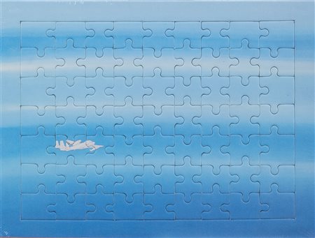 Alighiero Boetti (Torino 1940-Roma 1994), Cieli ad alta quota