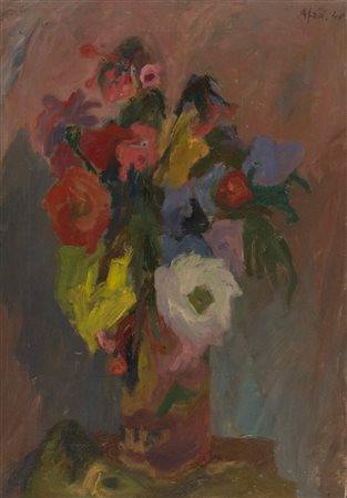 Afro Basaldella (Udine 1912-Zurigo 1976), Mazzetto di fiori, 1940