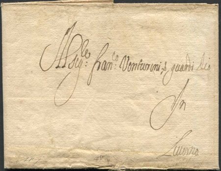 Lettera da Smirne (Impero Ottomano) per Livorno del 6 giugno 1681, giunta il 18 luglio., 