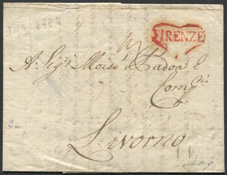 Toscana. Lettera da Amsterdam per Livorno del 13 settembre 1776., 