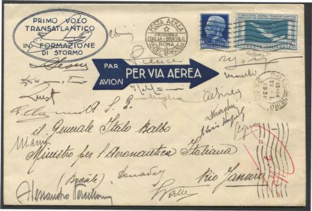1930/31, Regno d'Italia, Italo Balbo - Crociera Atlantica Italia-Brasile, 