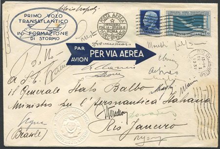 1930/31, Crociera Atlantica,, 