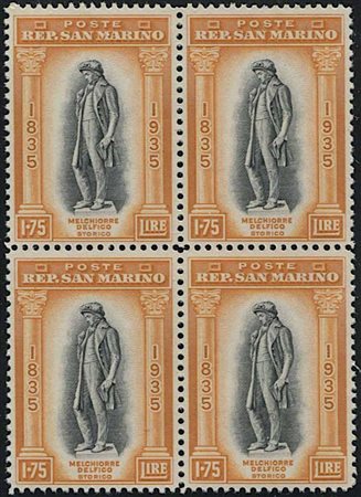 1935, SAN MARINO, Delfico,, 