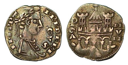 BERGAMO. Comune, a nome di Federico II (1194-1250)., Grosso da 4 denari, anni 1236-1250.