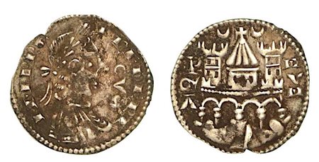 BERGAMO. Comune, a nome di Federico II (1194-1250)., Grosso da 4 denari, anni 1236-1250.