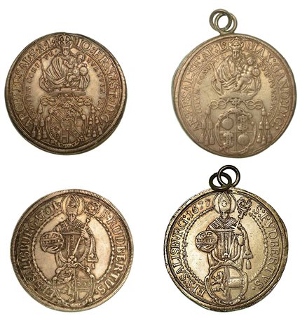 AUSTRIA - SALISBURGO. Lotto di due monete., 