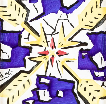 Salvador Dalì - Formella