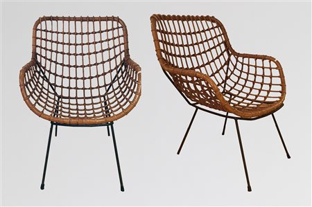 Manifattura Italiana - Coppia di poltroncine